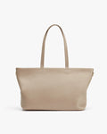 Lightweight Leather Hidden Zipper Small Tote Shoulder Bag