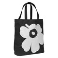 Heavyweight Washable Cotton Canvas Floral Print Daily Tote Bag